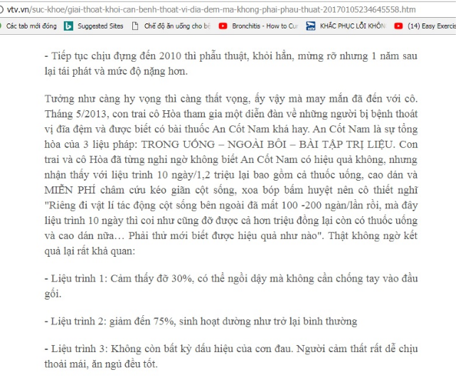 An Cốt Nam - Xua Tan Bệnh Cột Sống 16 vtv 1